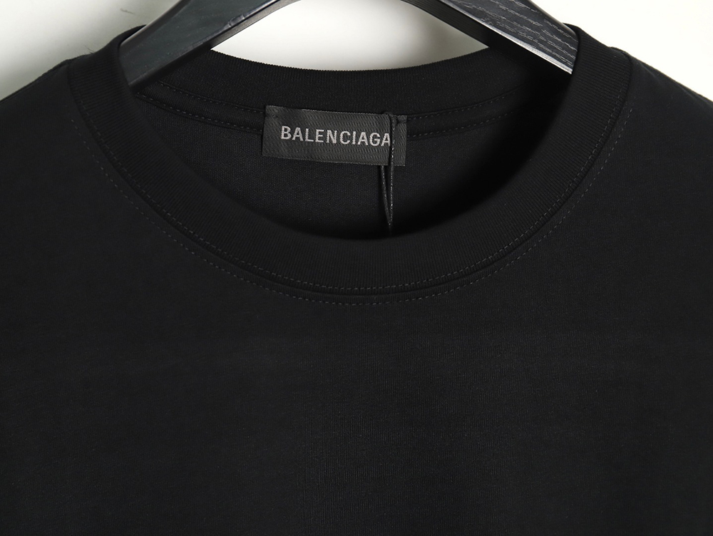 Balenciaga bottle logo print short sleeves TSK1