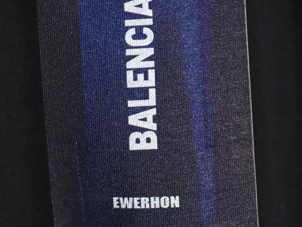 Balenciaga bottle logo print short sleeves TSK1