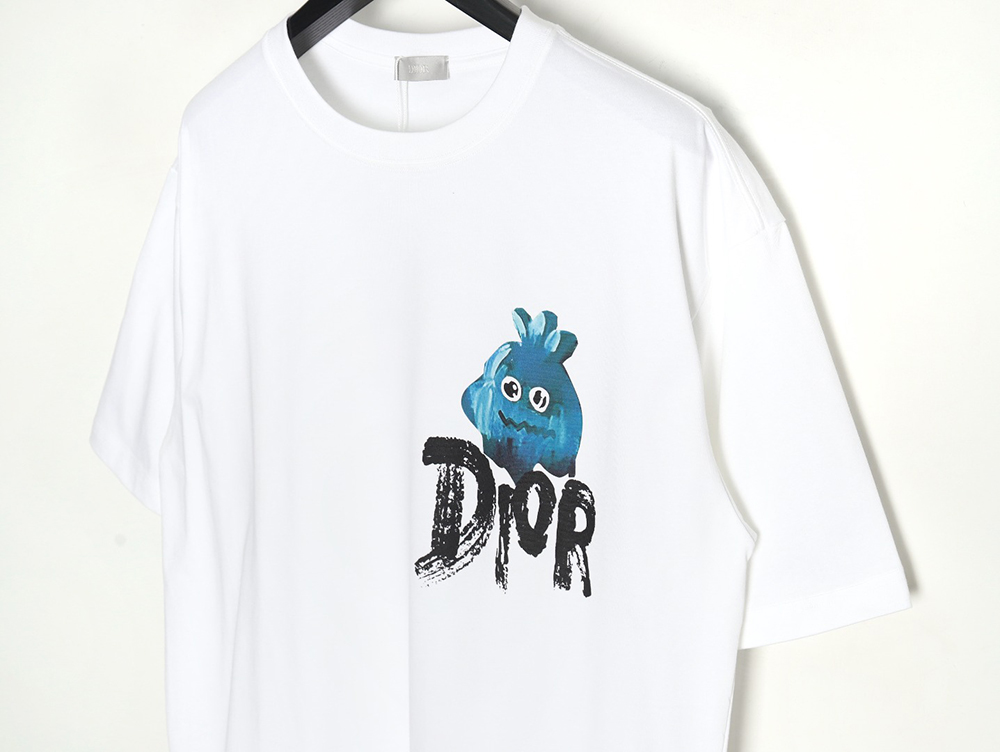 Dior crew neck short sleeve T-shirt