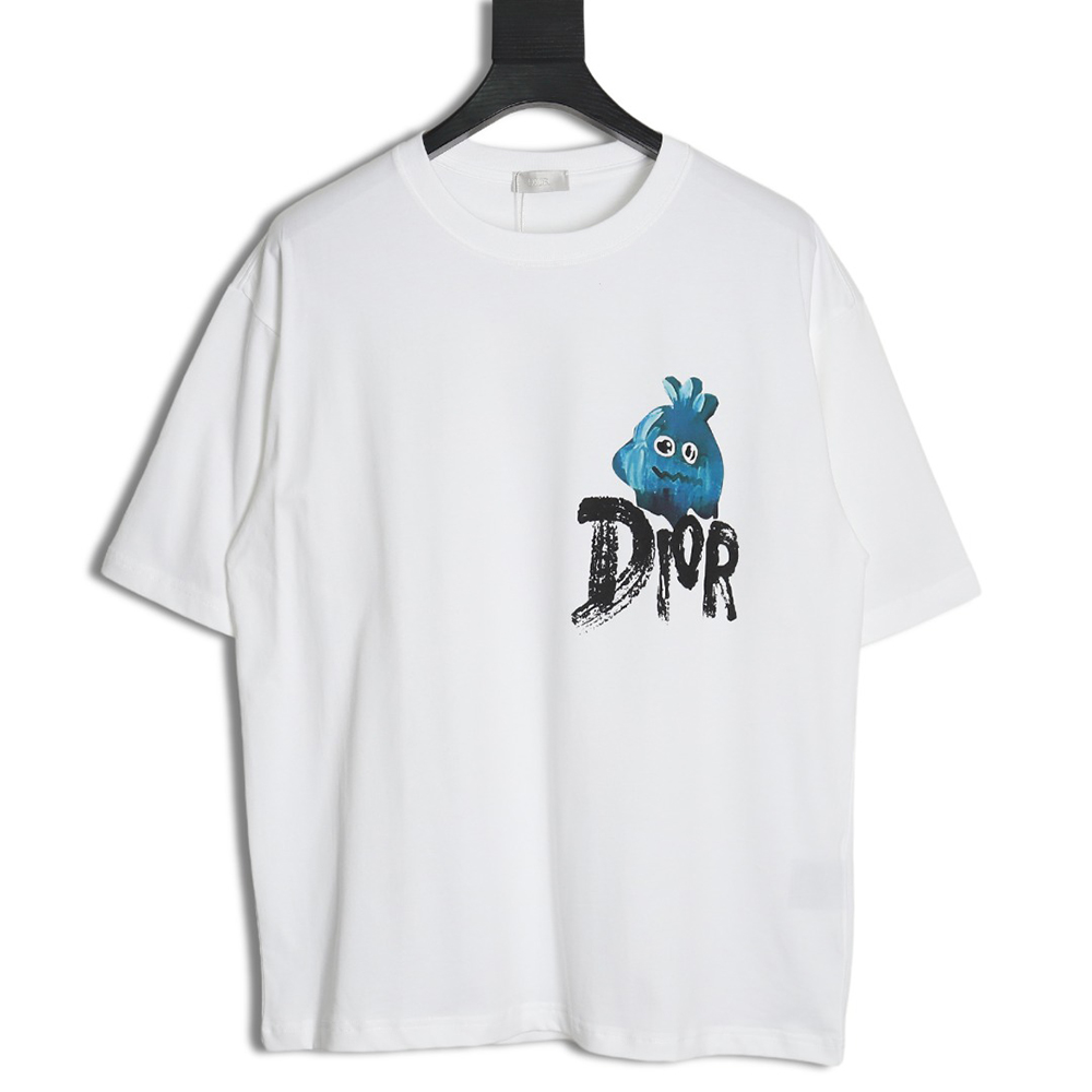 Dior crew neck short sleeve T-shirt