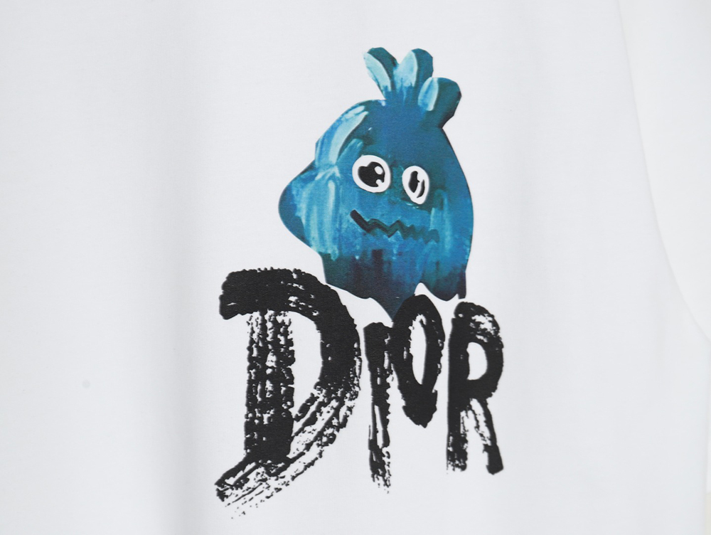 Dior crew neck short sleeve T-shirt