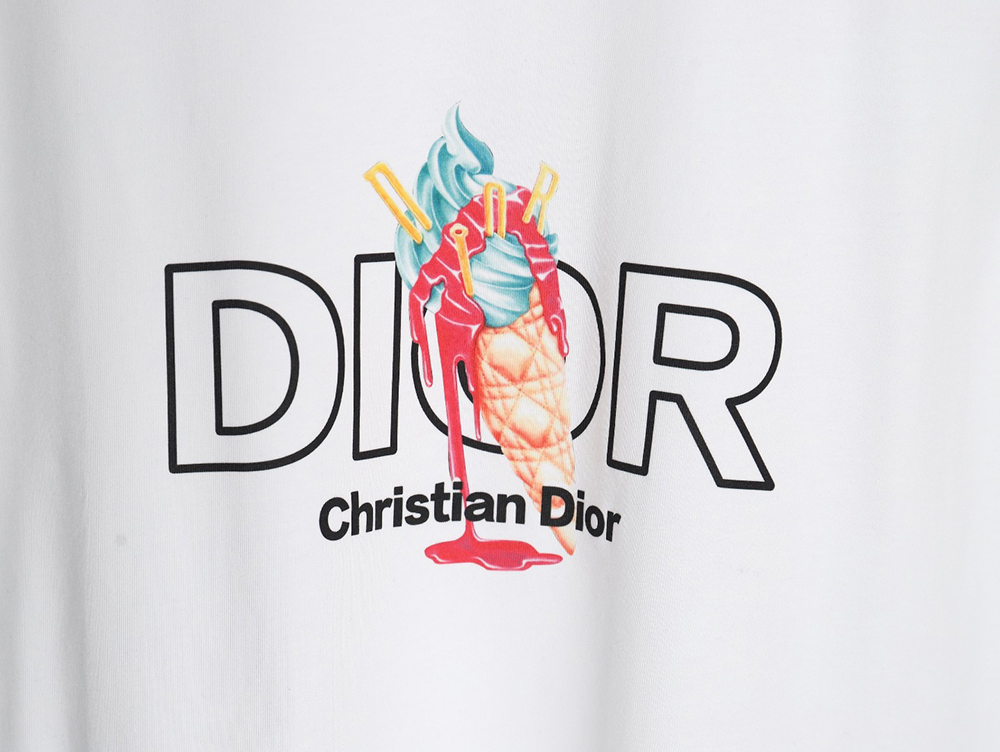 Dior crew neck short sleeve T-shirt TSK2