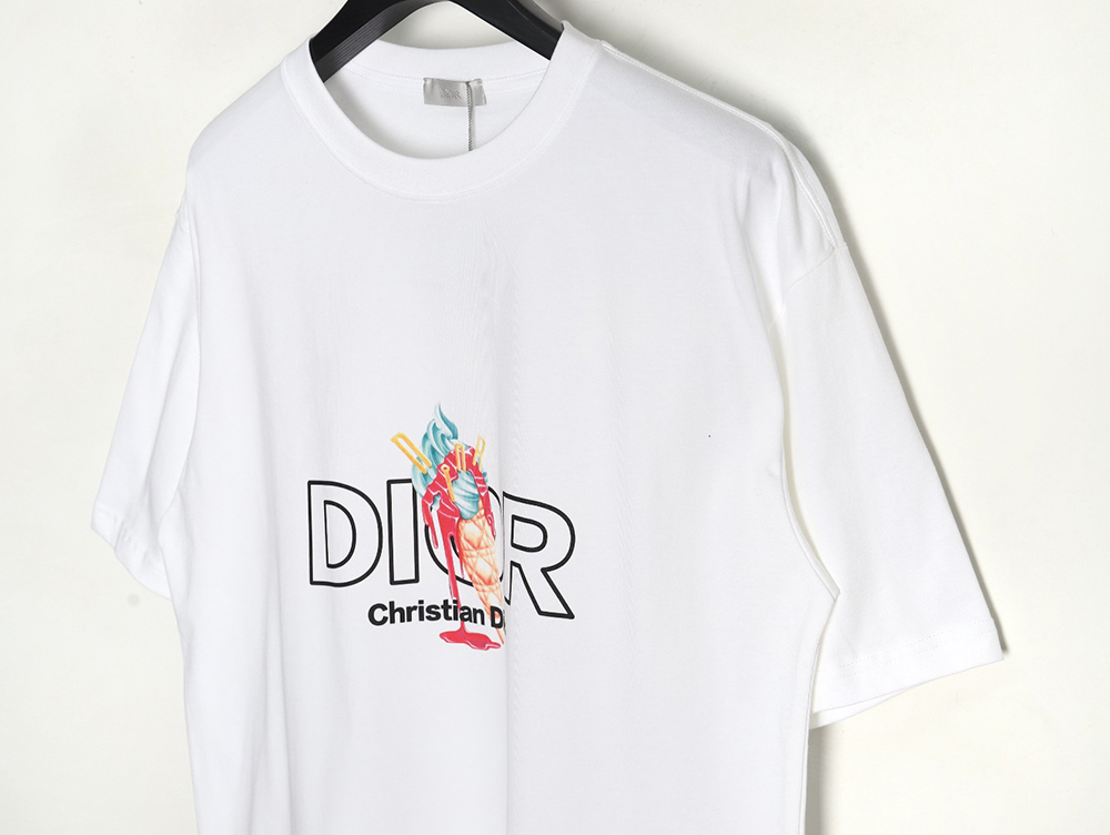 Dior crew neck short sleeve T-shirt TSK2