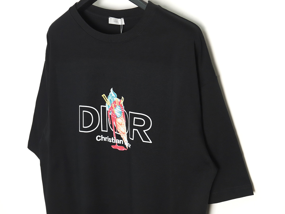 Dior crew neck short sleeve T-shirt TSK3