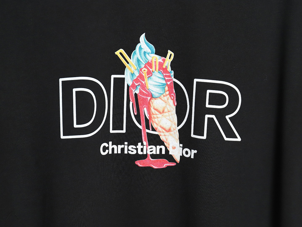 Dior crew neck short sleeve T-shirt TSK3