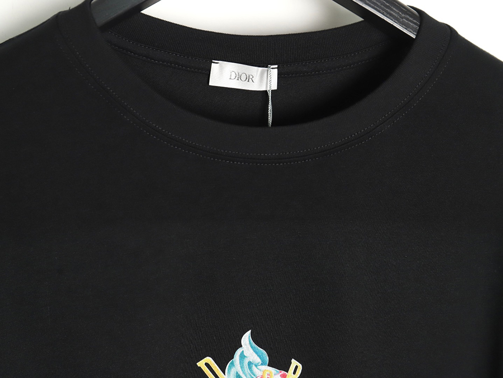 Dior crew neck short sleeve T-shirt TSK3