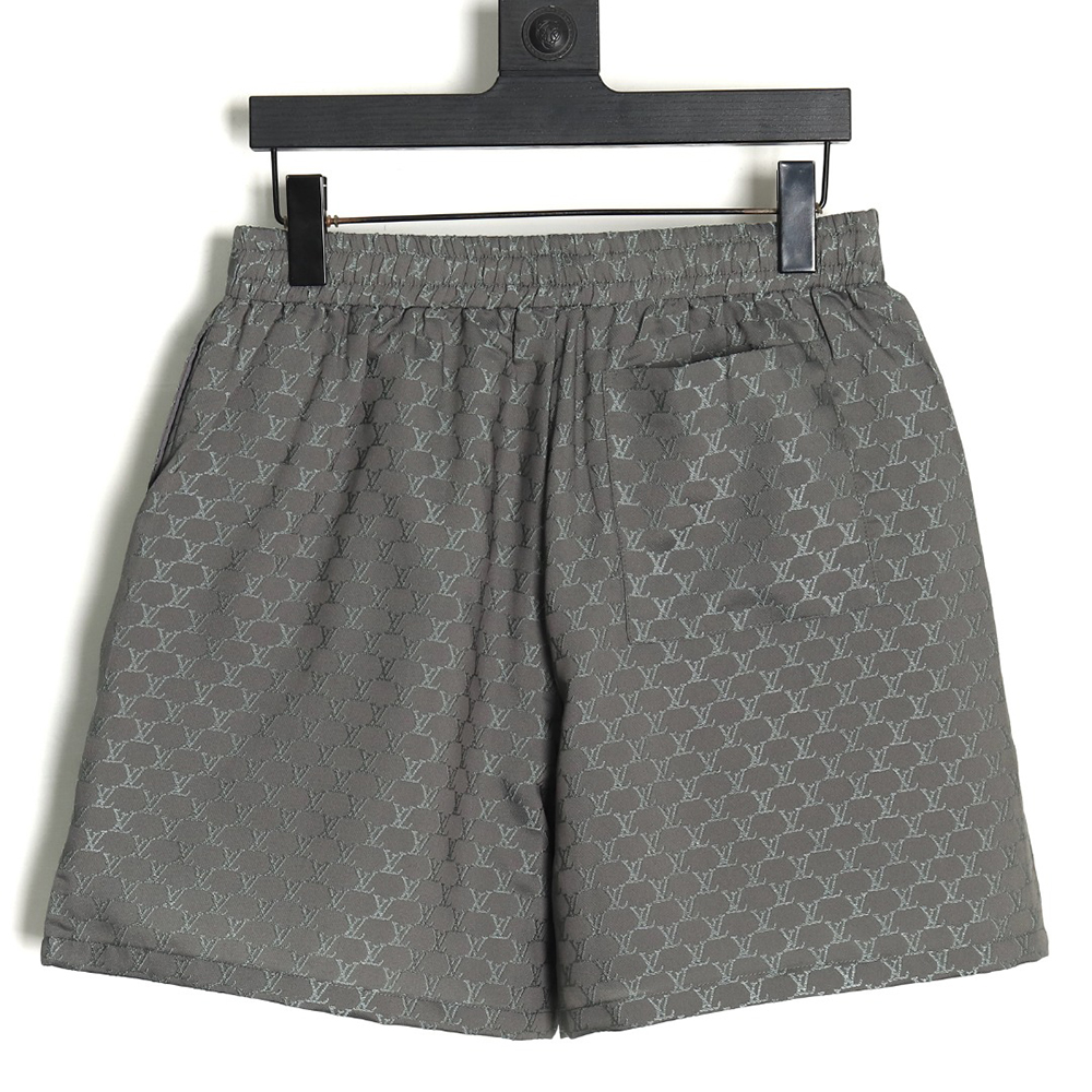 Louis Vuitton jacquard silk shorts with small logo