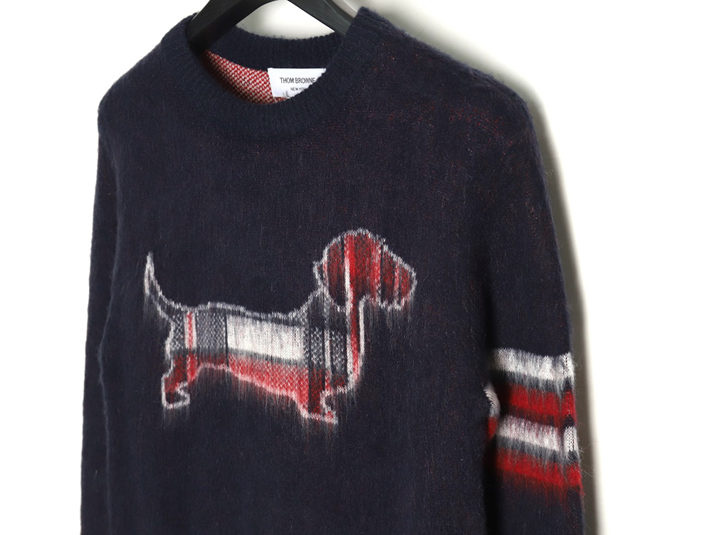 Thom Browne Dachshund Mohair Sweater TSK1