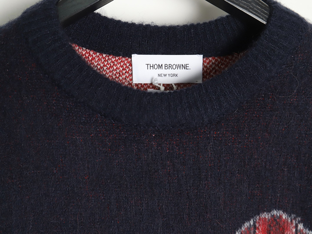 Thom Browne Dachshund Mohair Sweater TSK1