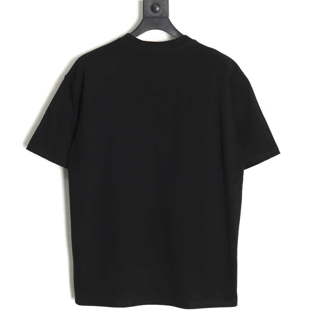 Burberry cursive lettering print short sleeve TSK1