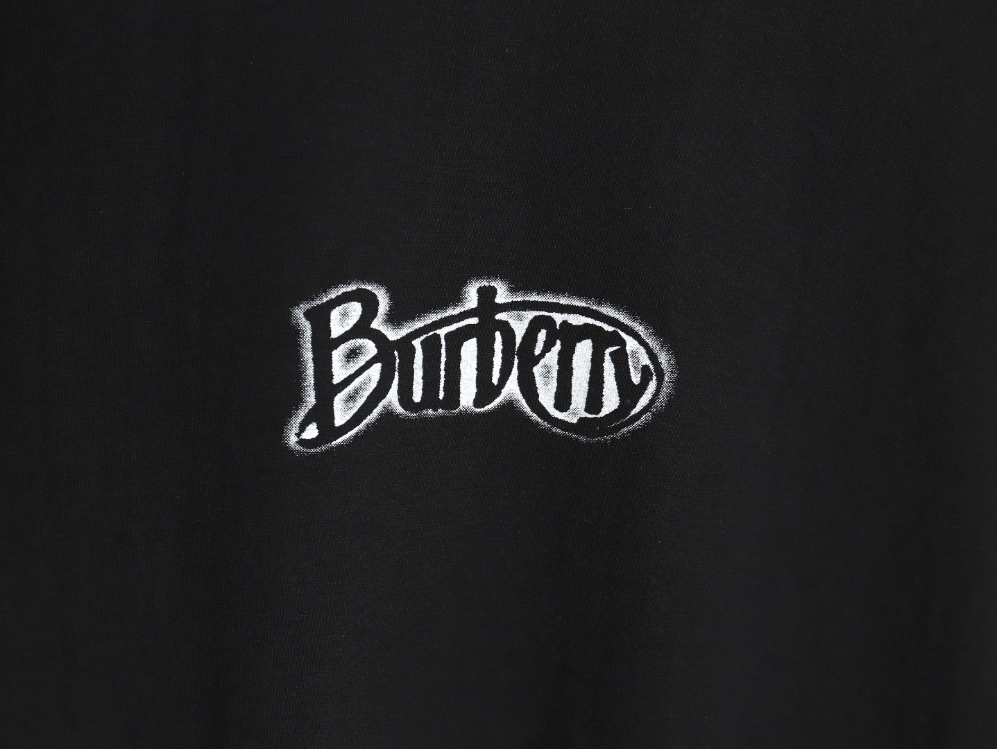 Burberry cursive lettering print short sleeve TSK1