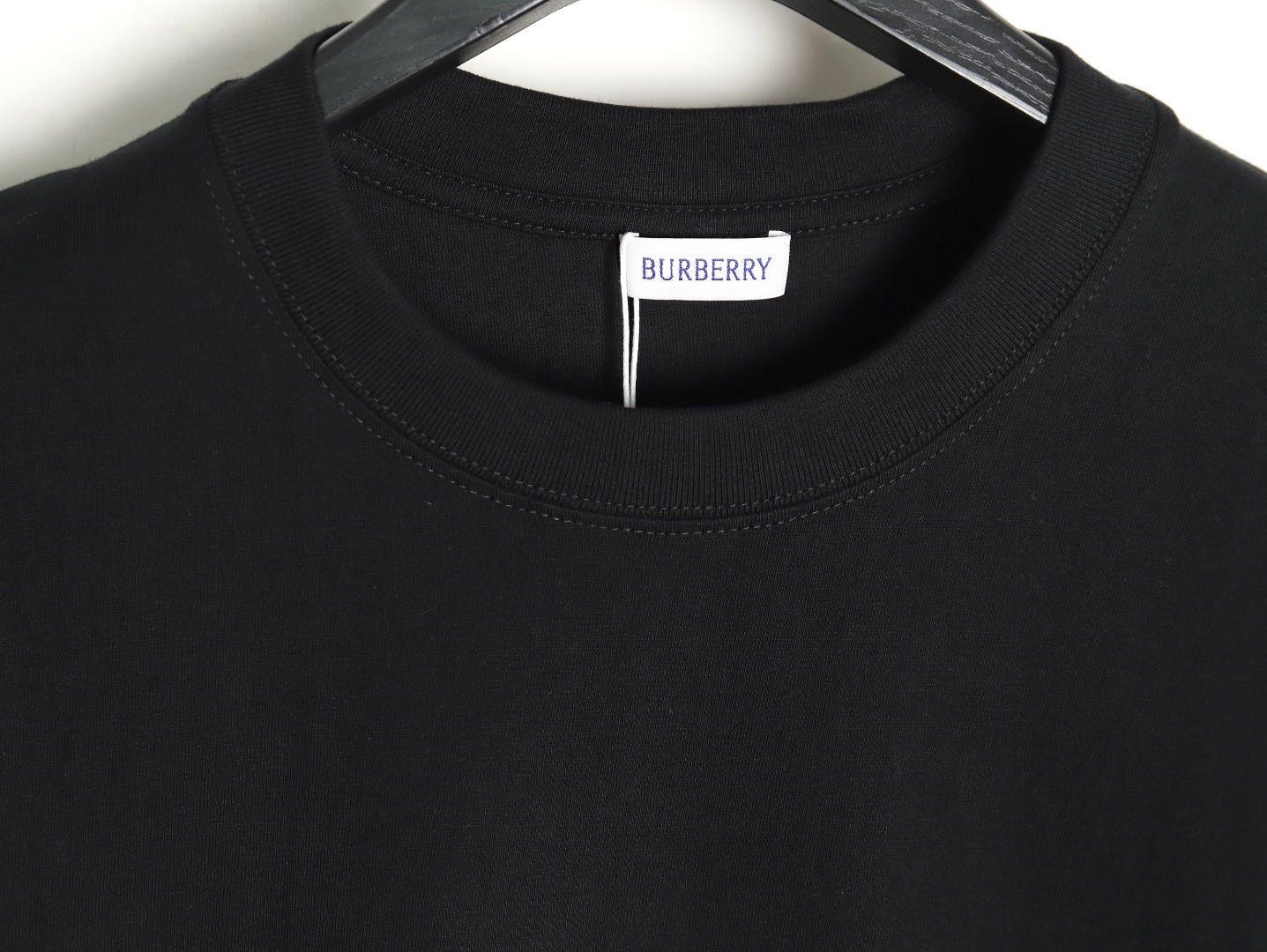 Burberry cursive lettering print short sleeve TSK1