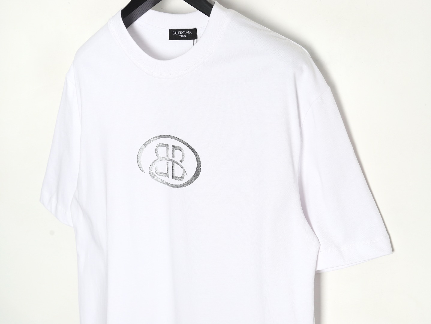 Balenciaga logo print short sleeves