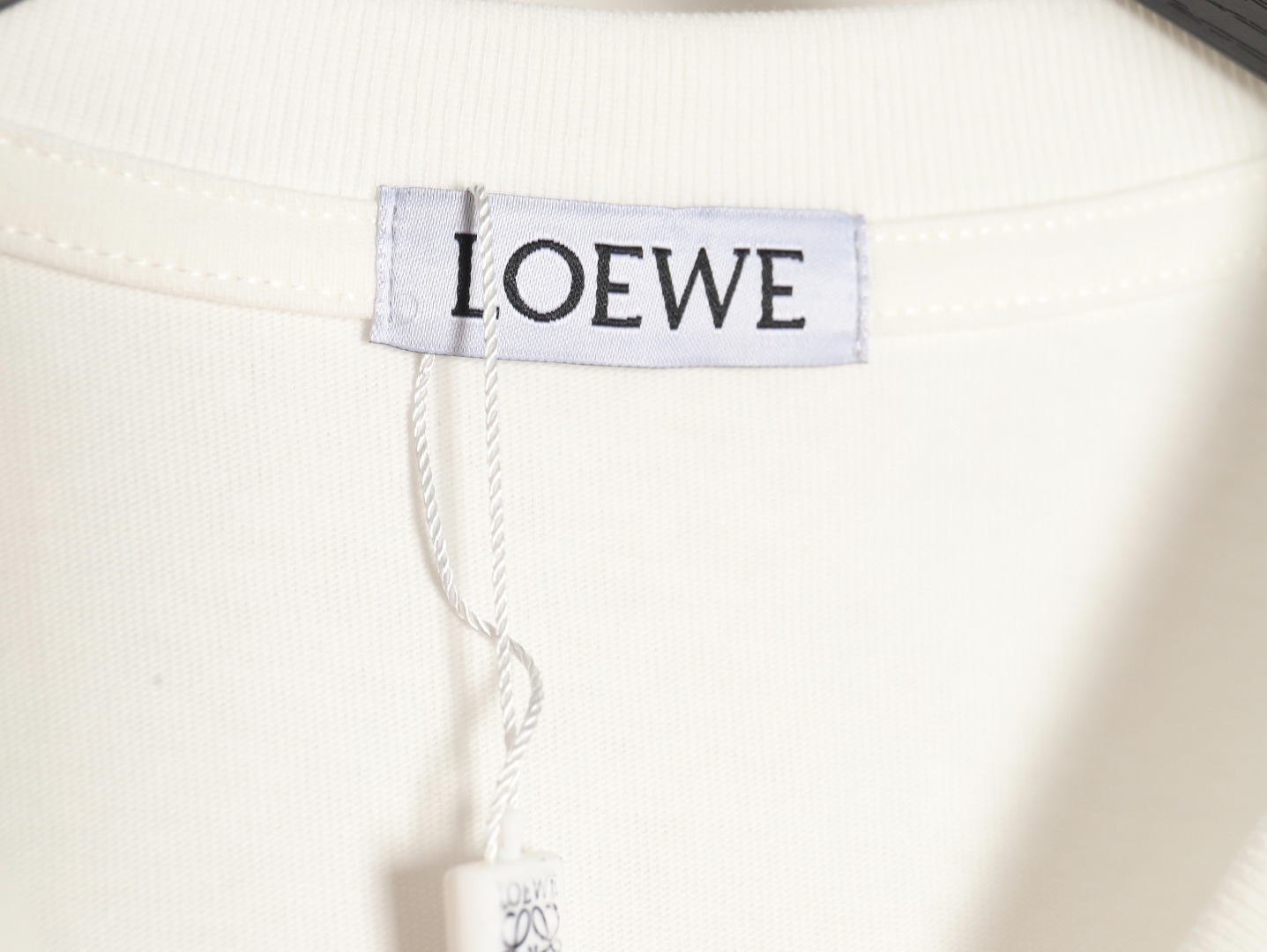 Loewe Overlapping Lettering Short Sleeve T-Shirt