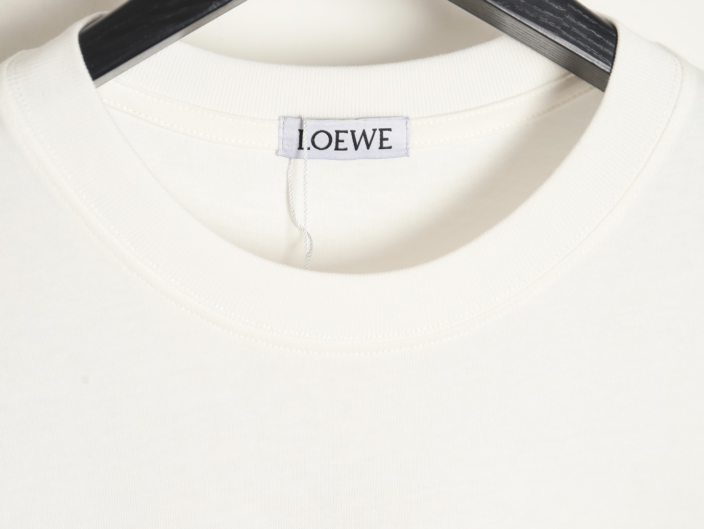 Loewe Overlapping Lettering Short Sleeve T-Shirt