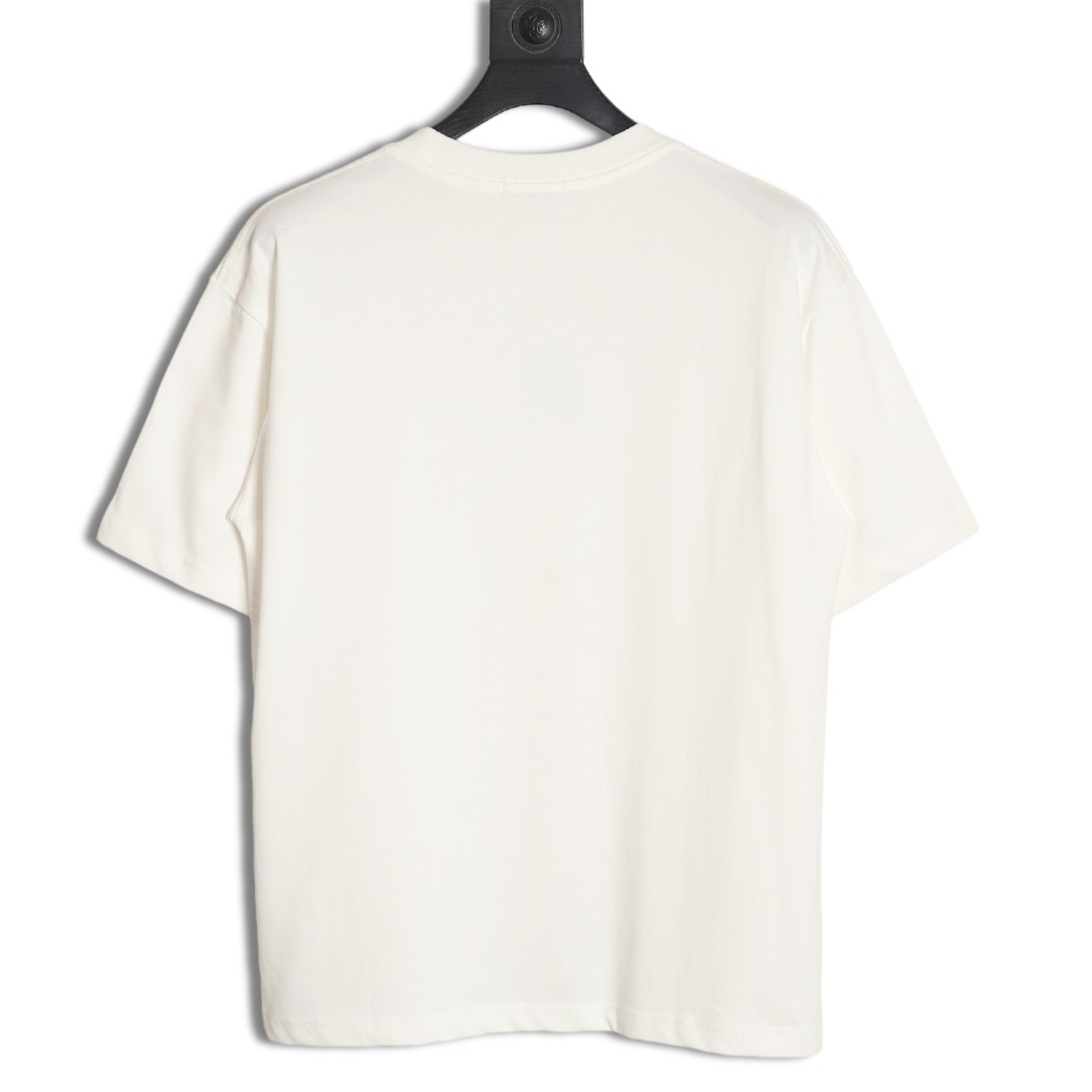 Loewe Overlapping Lettering Short Sleeve T-Shirt