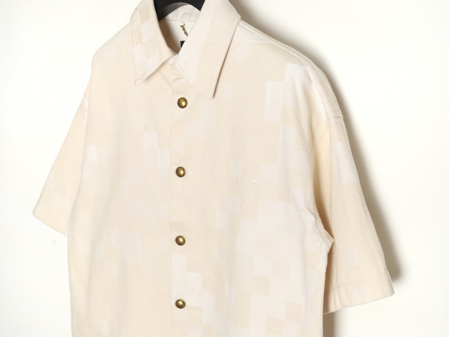 Louis Vuitton Checkerboard Short Sleeve Shirt Jacket