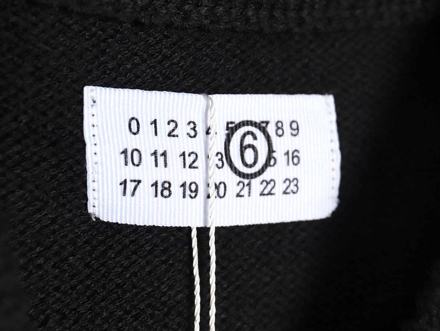 Maison Margiela intarsia knitted vest TSK1