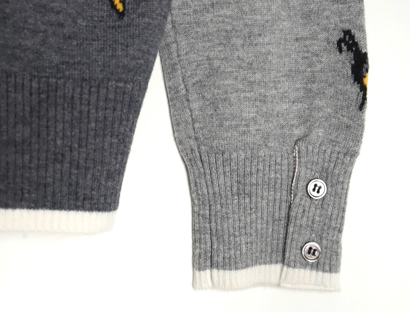 Thom Browne Bee Cardigan Sweater