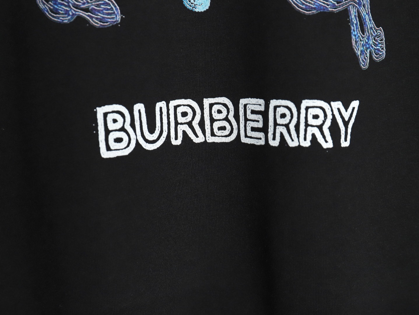 Burberry colorful knight horse logo print short sleeves TSK1