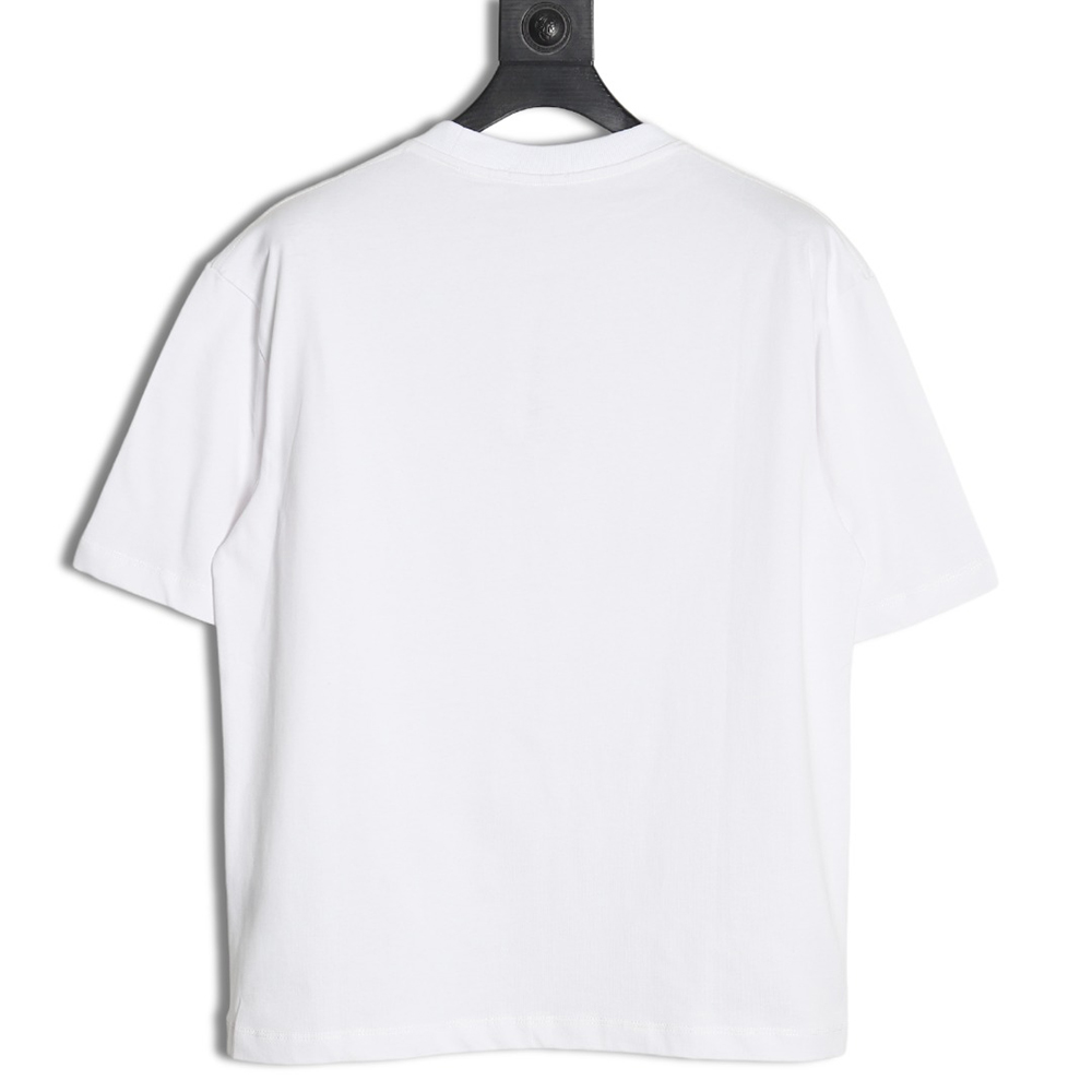 Balenciaga logo print short sleeves