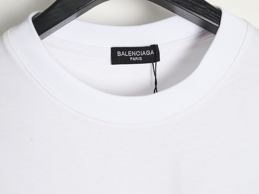 Balenciaga logo print short sleeves