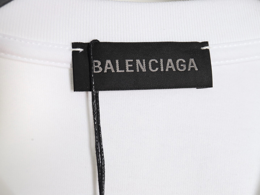 Balenciaga printed crew neck short sleeves