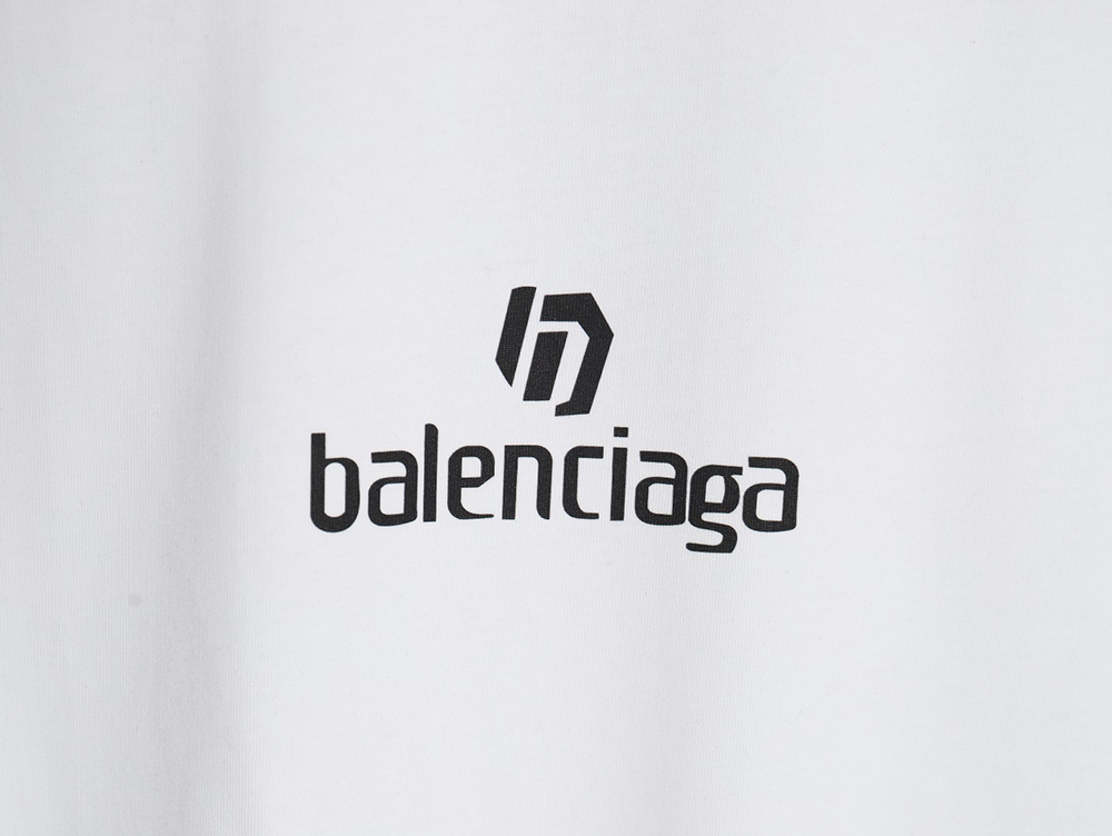 Balenciaga printed short sleeves