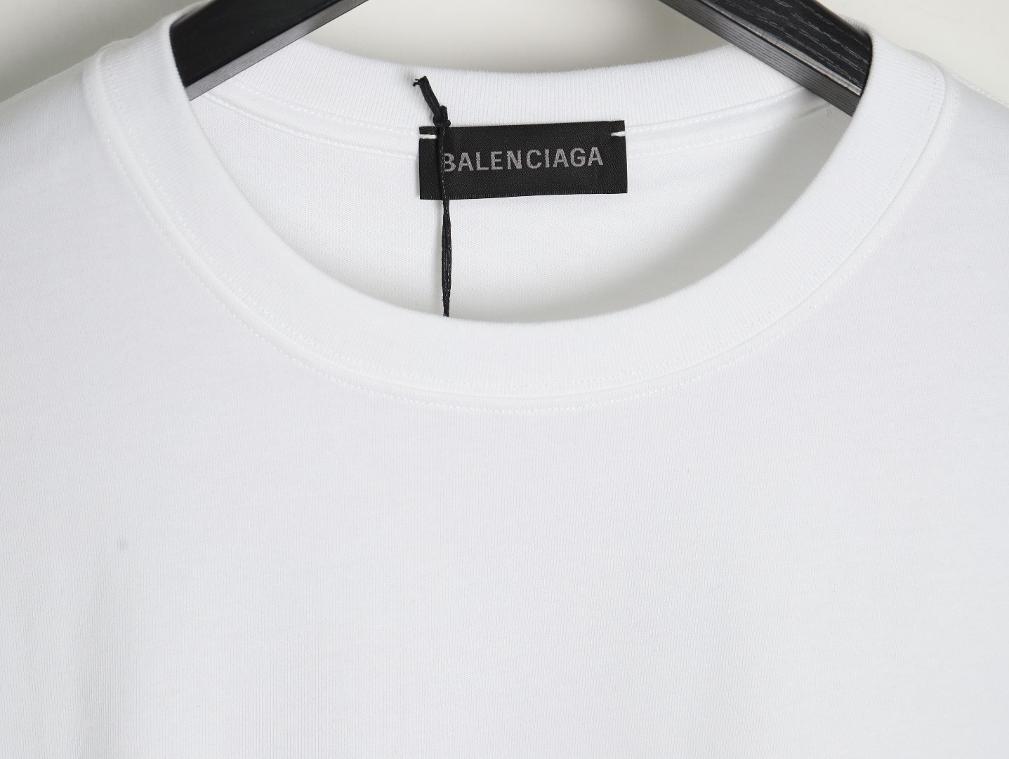 Balenciaga Script Crew Neck T-shirt