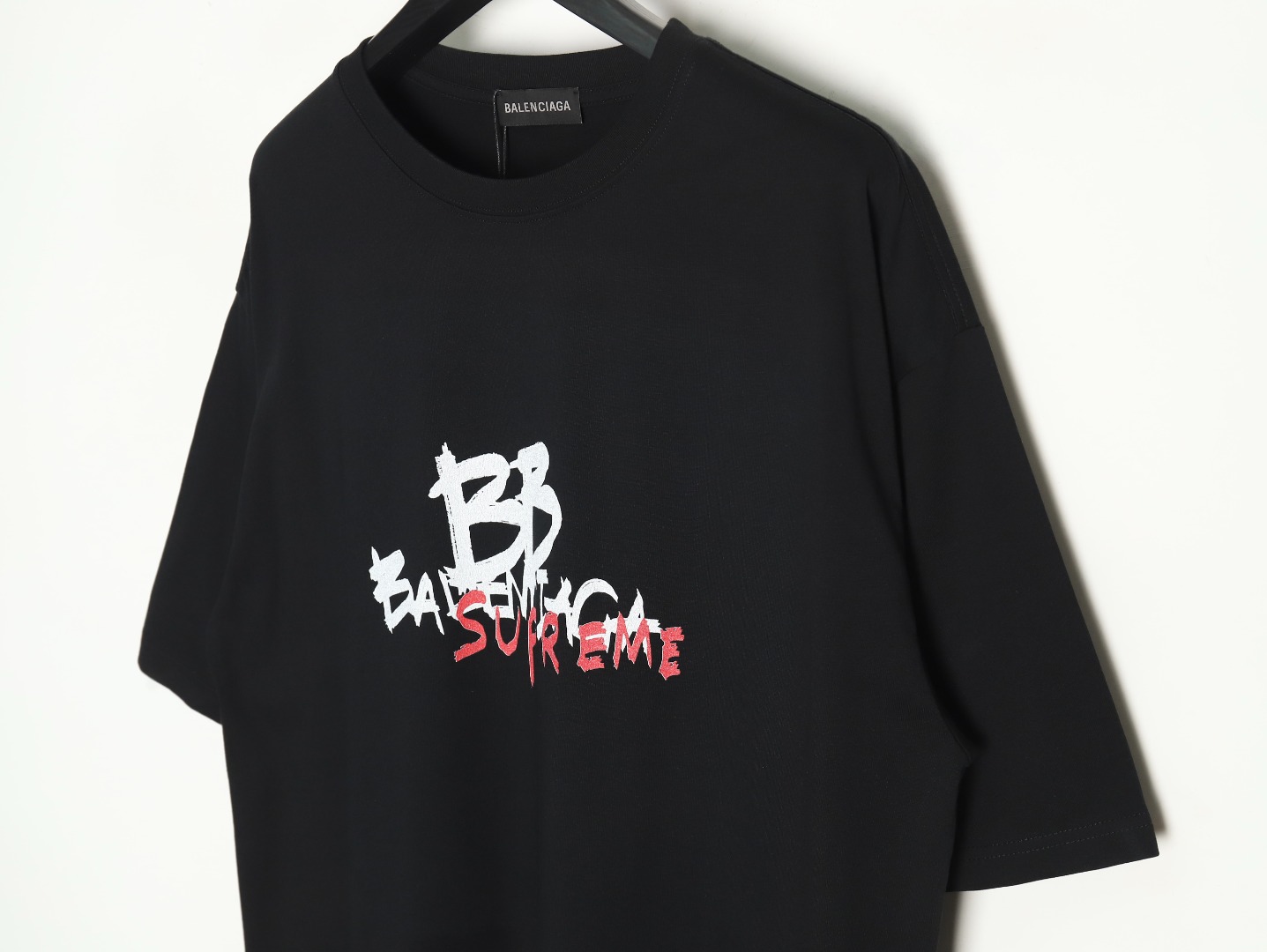 Balenciaga Script Crew Neck T-shirt TSK1