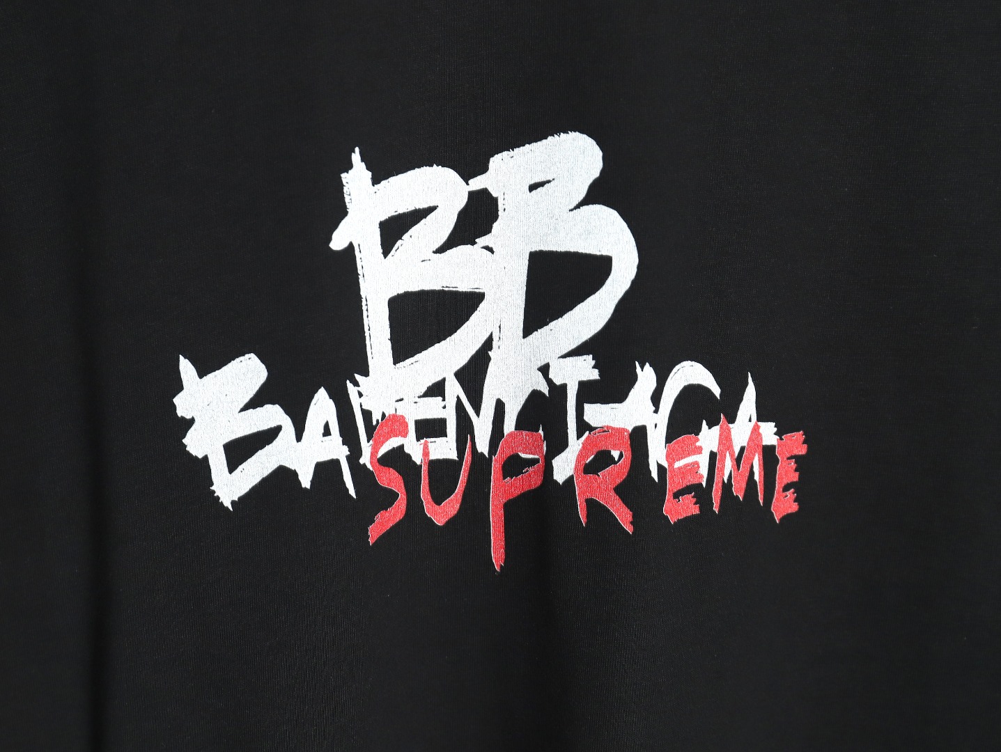 Balenciaga Script Crew Neck T-shirt TSK1