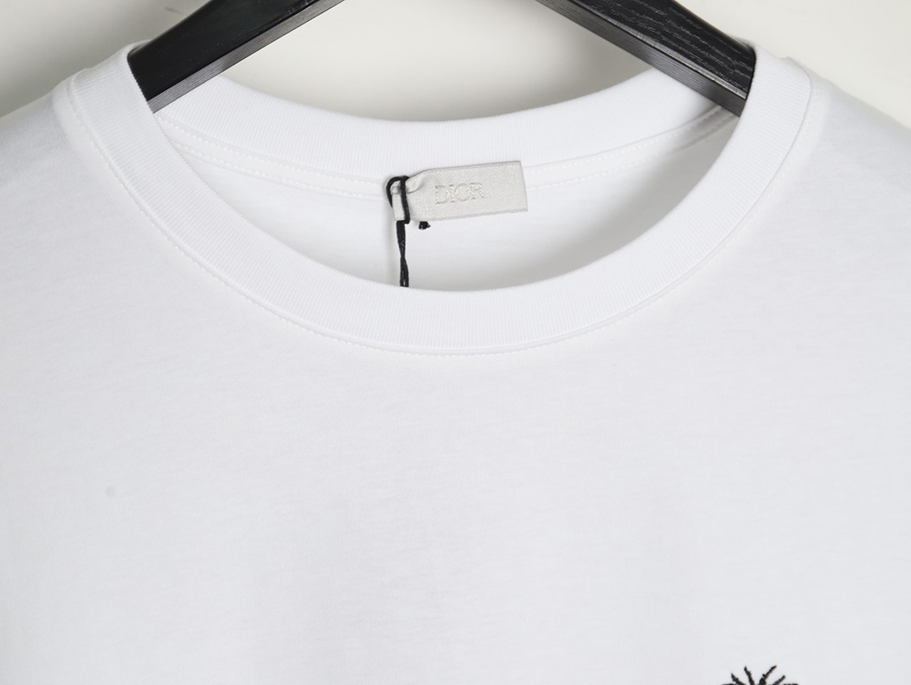 Dior classic bee embroidered short sleeve