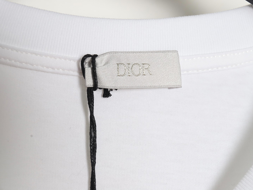 Dior classic bee embroidered short sleeve