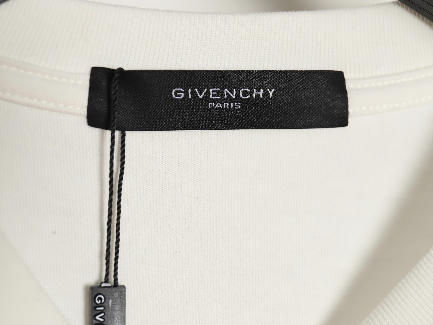 Givenchy altered lettering short-sleeved T-shirt