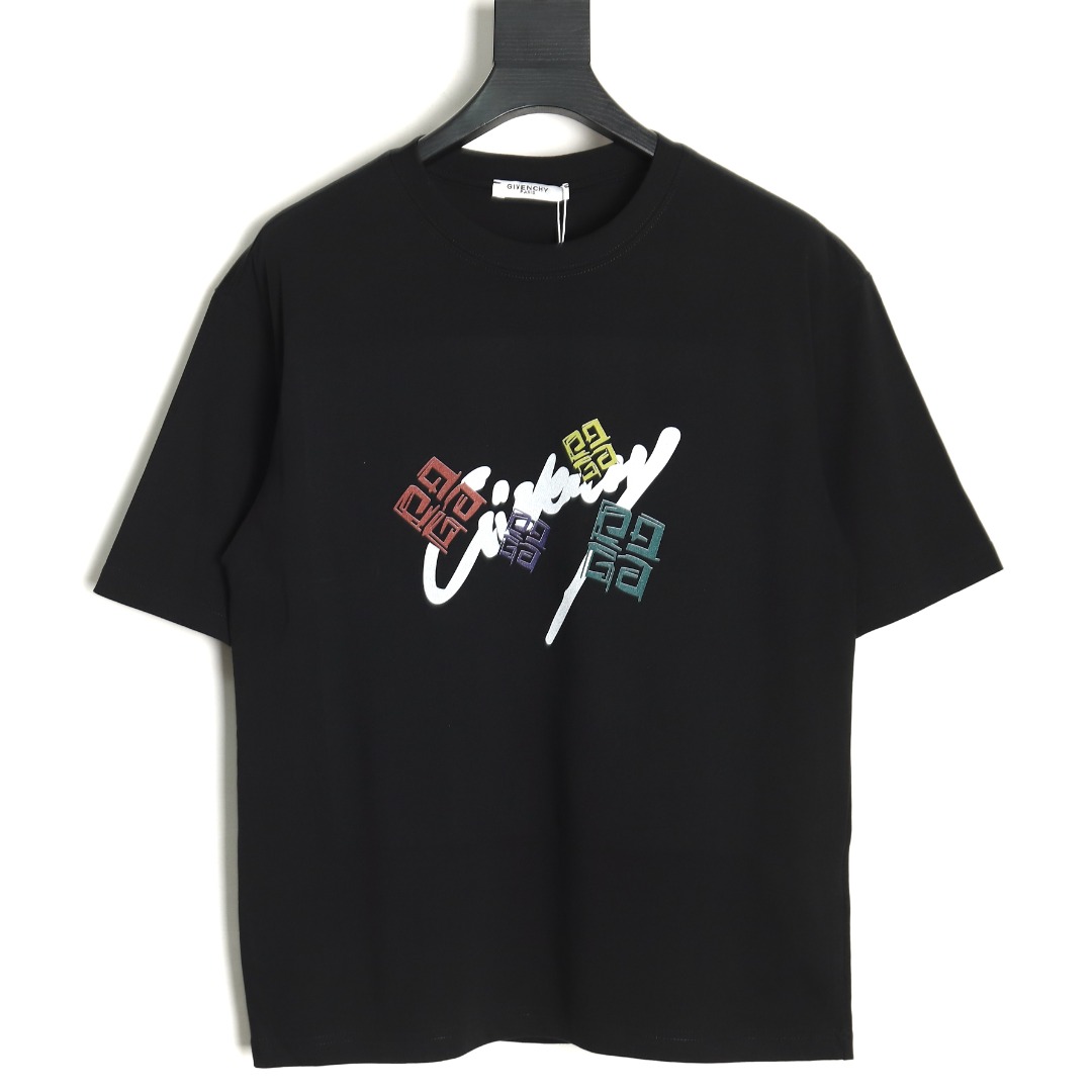 Givenchy round neck fashion short sleeve T-shirt