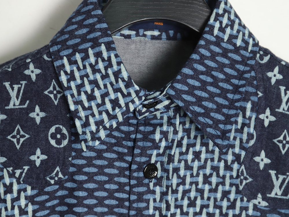 Louis Vuitton monogram checkerboard shirt