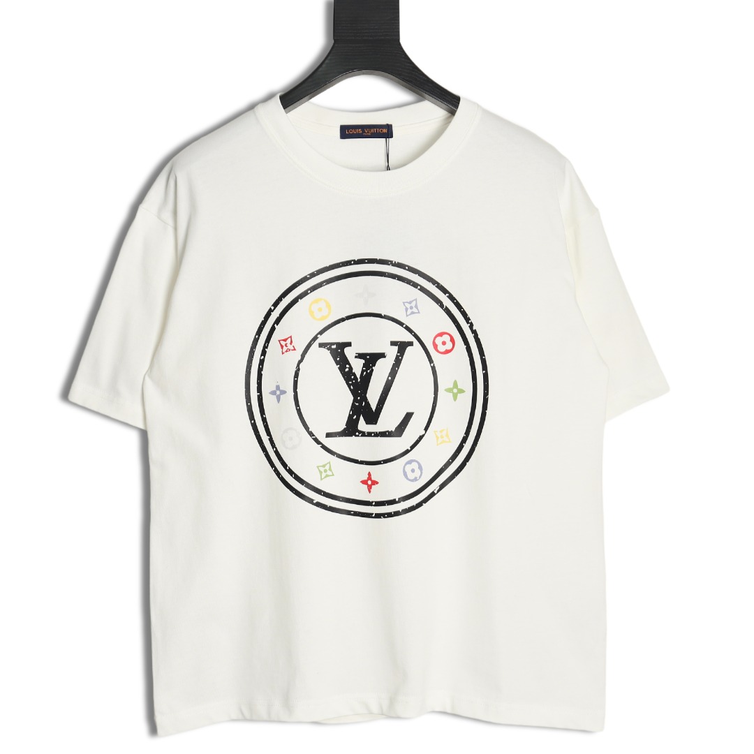 Louis Vuitton circle monogram short-sleeved T-shirt