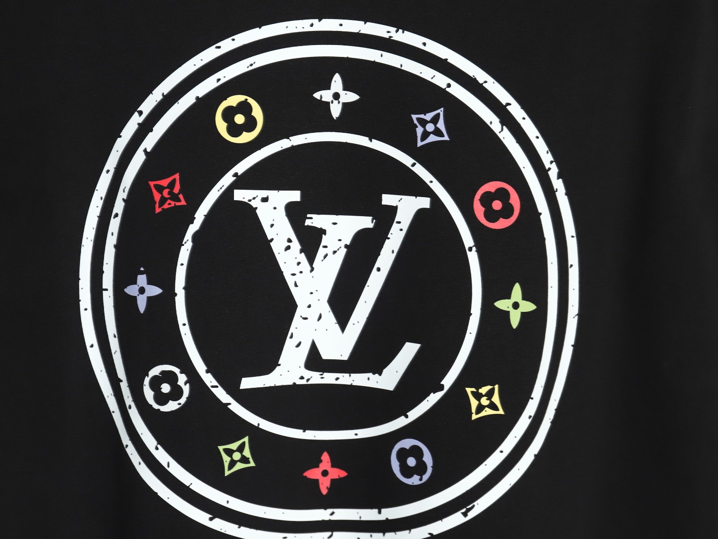 Louis Vuitton circle monogram short-sleeved T-shirt TSK1