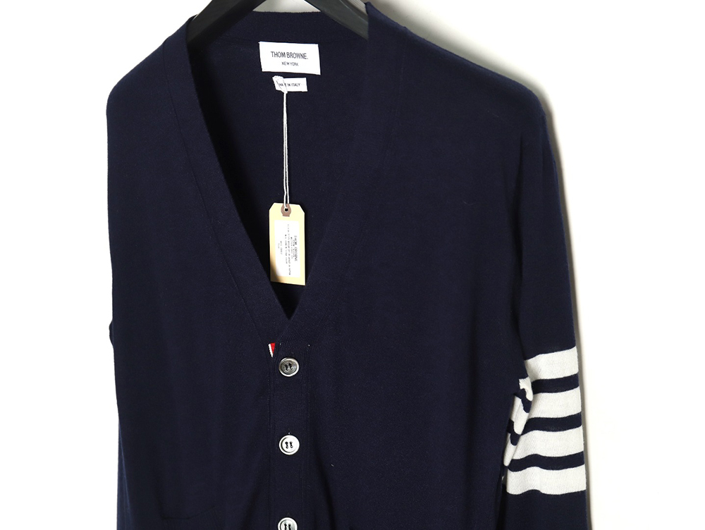 Thom Browne fine wool cardigan