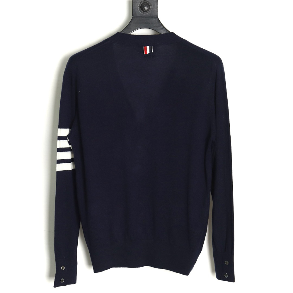 Thom Browne fine wool cardigan