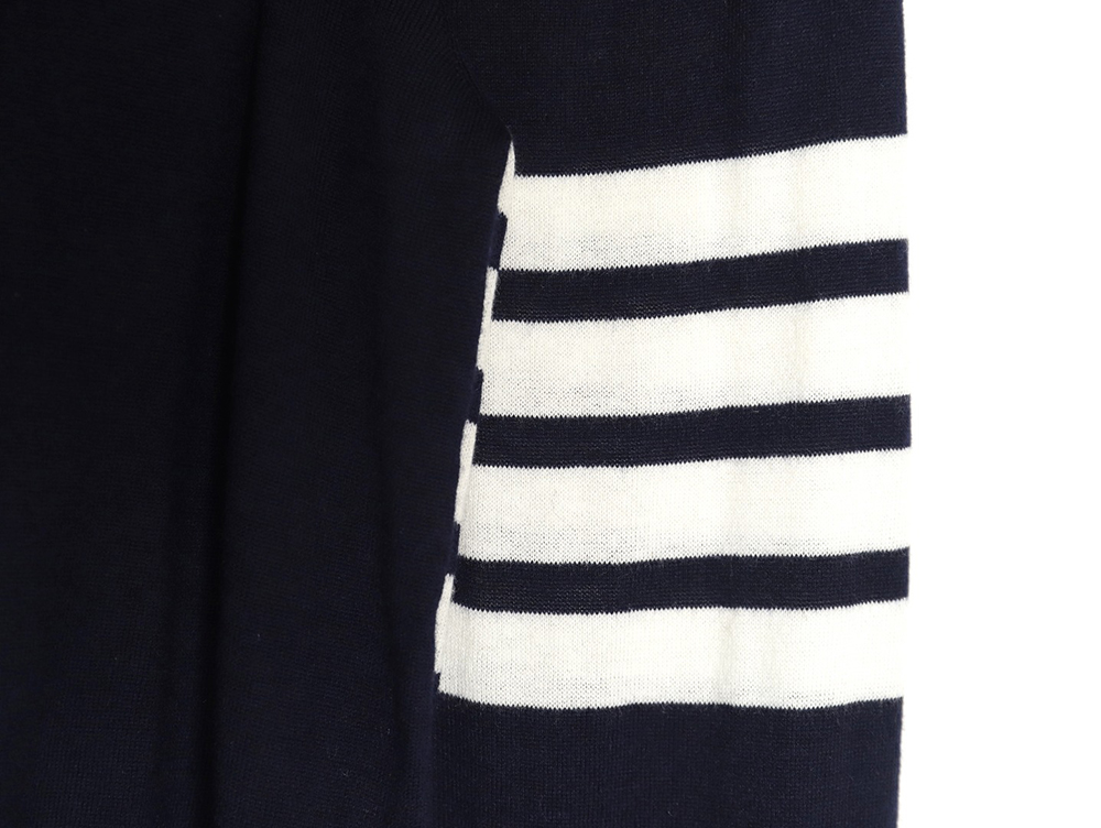 Thom Browne fine wool crew neck sweater