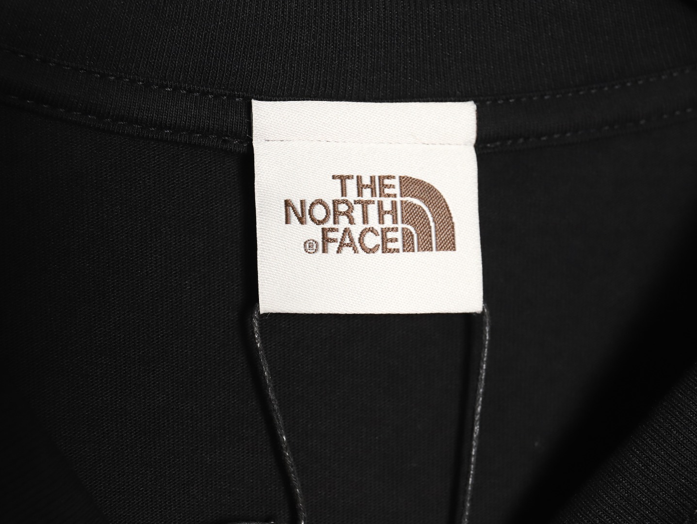 The North Face colorblocked letter couple print short sleeves TSK2