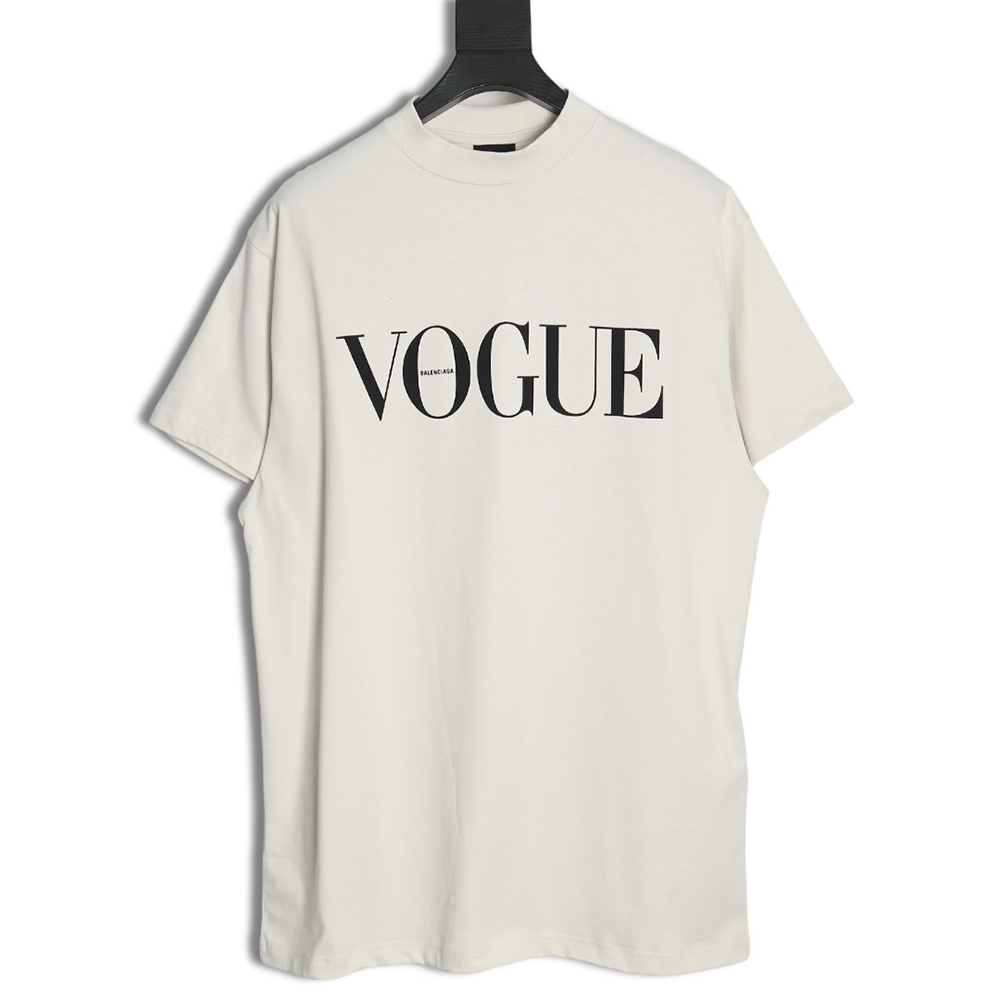 Balenciaga & Vogue Lighthouse Back Short Sleeve T-Shirt