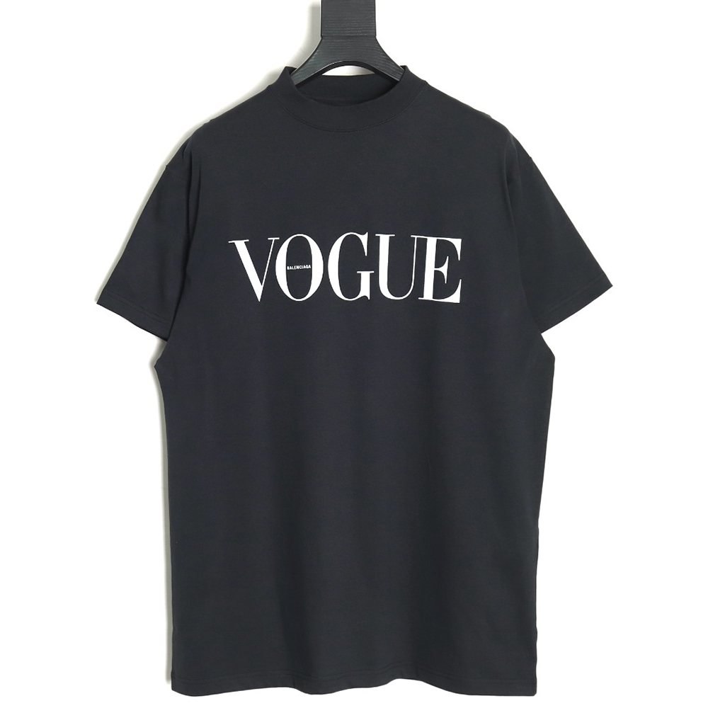 Balenciaga & Vogue Lighthouse Back Short Sleeve T-Shirt TSK1