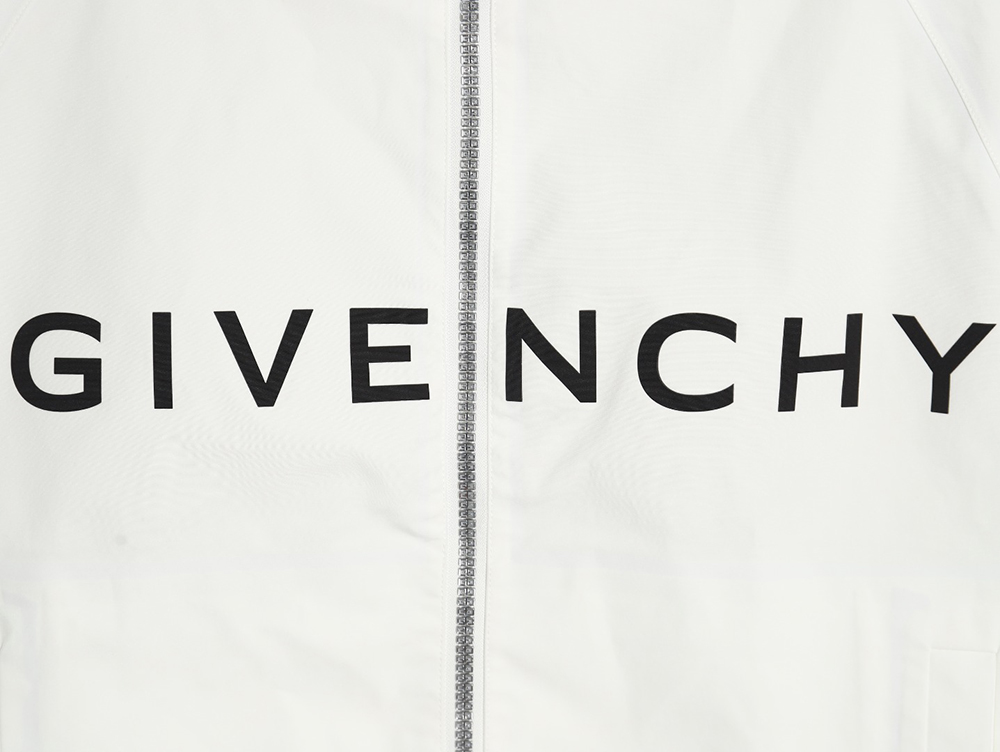 Givenchy Logo Zip-up Hooded Jacket