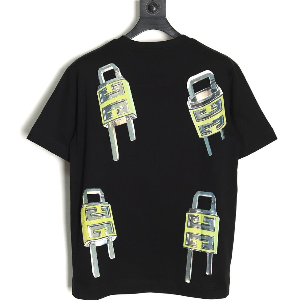 Givenchy lock button short sleeve