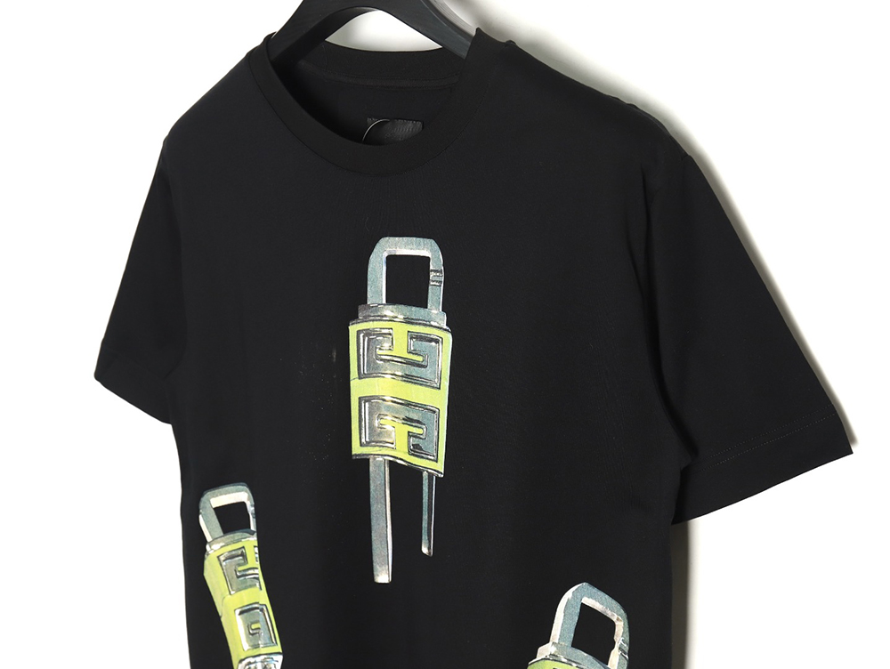 Givenchy lock button short sleeve