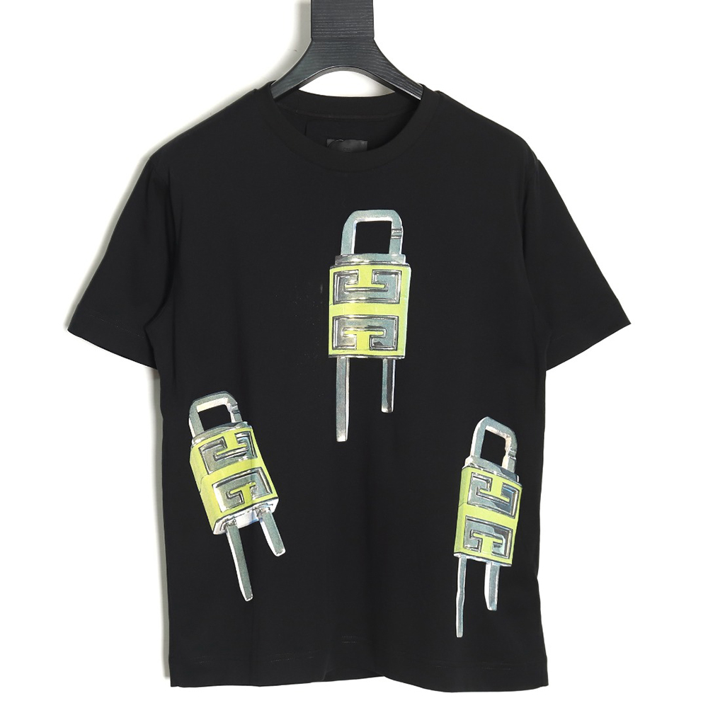 Givenchy lock button short sleeve