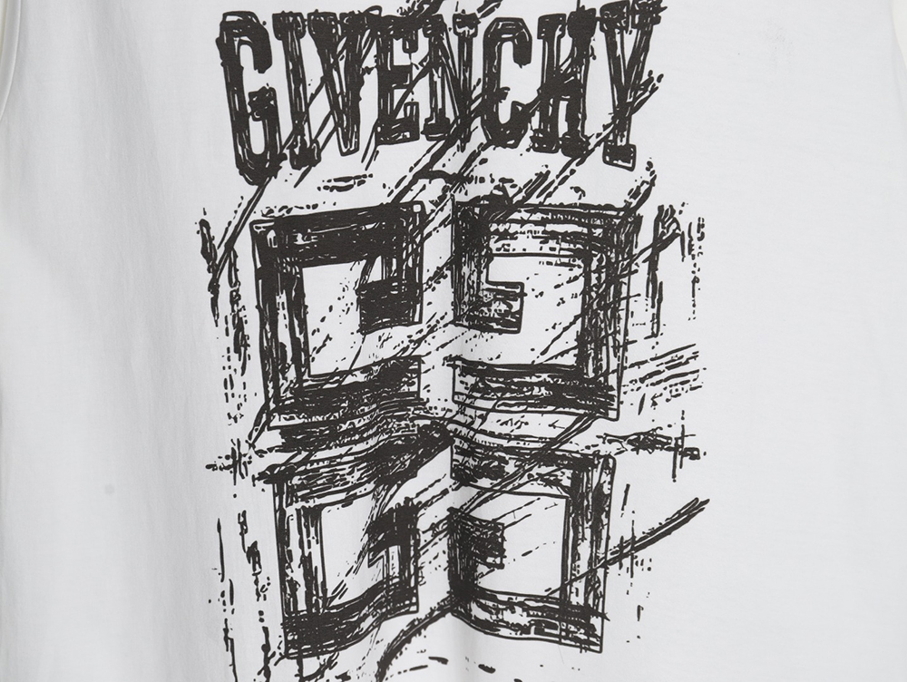 Givenchy sketch line short sleeve