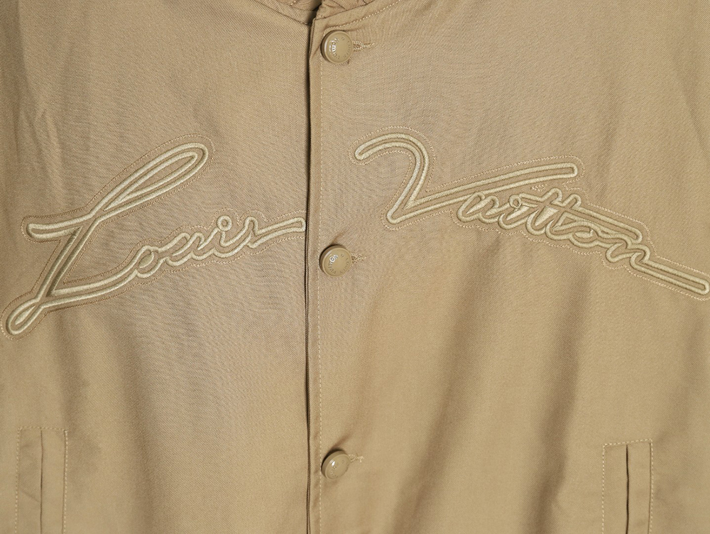 Louis Vuitton Pharrell embroidered oversized jacket
